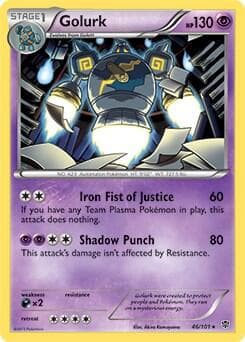 Golurk - 46/101 (BW Plasma Blast)