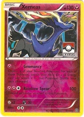 Xerneas - 81/114 (Pokemon League)