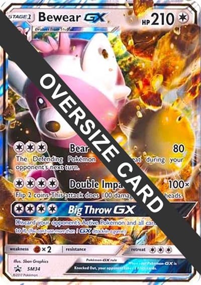 Bewear GX - SM34 (Black Star Promos)