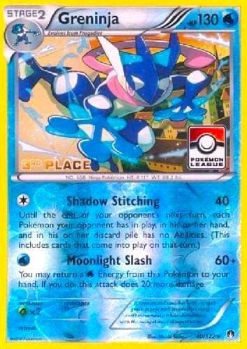Greninja - 40/122 (Pokemon League) [3rd Place]