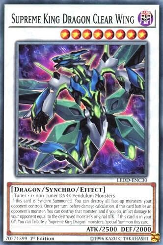 Supreme King Dragon Clear Wing