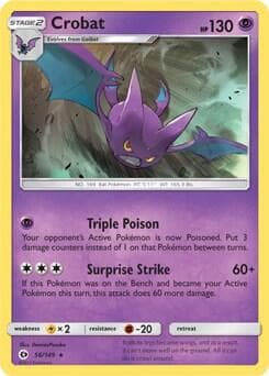 Crobat - 56/149 (Prerelease Kit Exclusive)