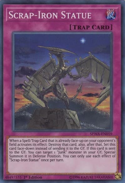 Scrap-Iron Statue
