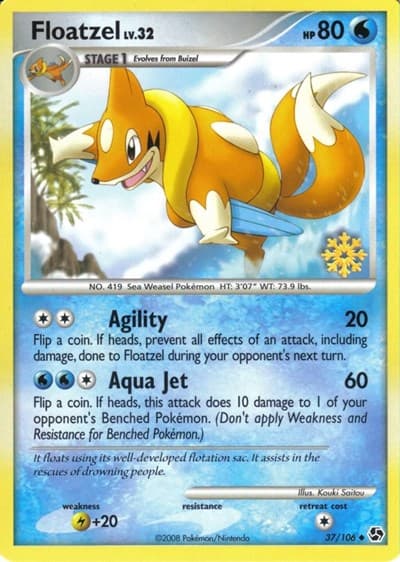 Floatzel - 37/106 #037/106