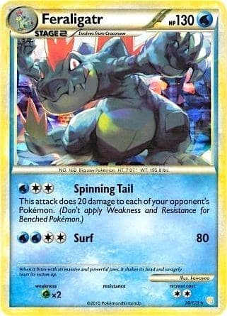 Feraligatr - 20/123 (Cracked Ice Holo)