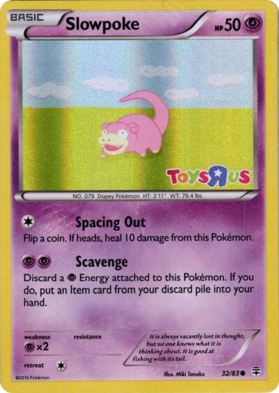 Slowpoke - 32/83 (Toys R Us)