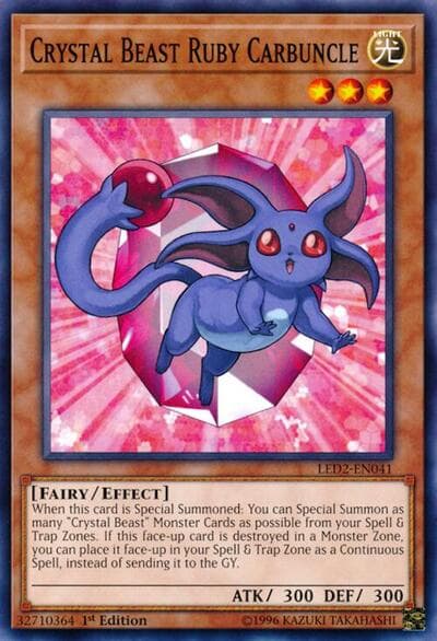 Crystal Beast Ruby Carbuncle