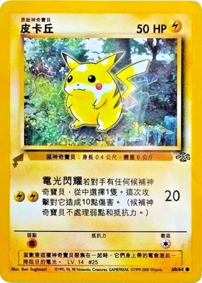 Pikachu (Jungle)