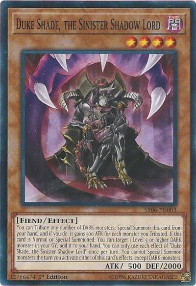 Duke Shade, the Sinister Shadow Lord
