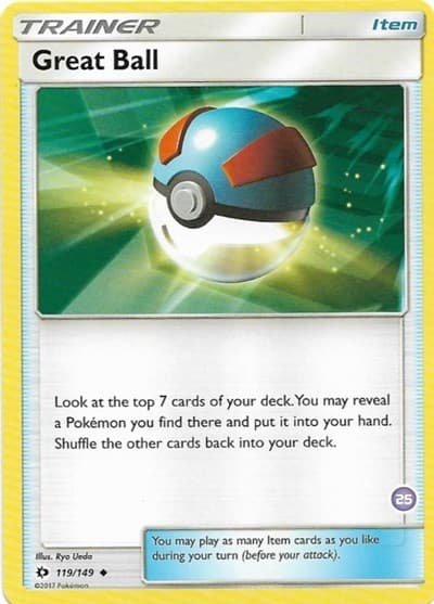 Great Ball (25) (Alolan Sandslash Half-Deck)