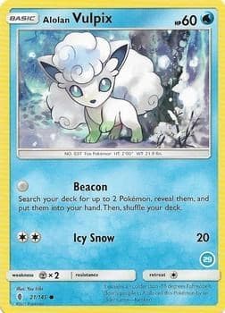 Alolan Vulpix (29) #21/145