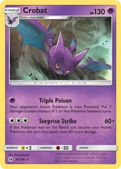 Crobat - 56/149 (Cosmos Holo)