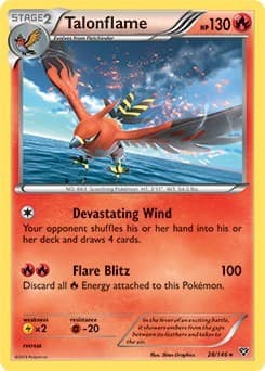 Talonflame - 28/146 (Cosmos Holo)