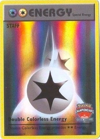 Double Colorless Energy - 90/108 (North America Championships) [Staff]