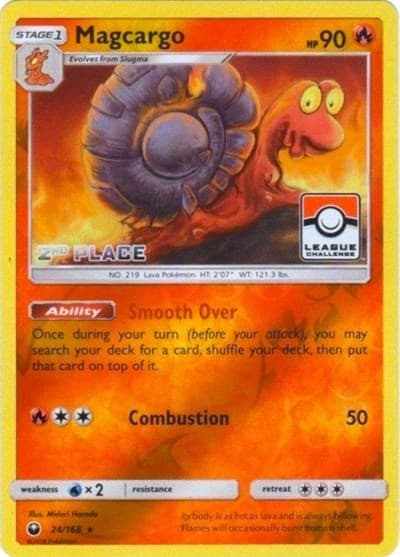 Magcargo - 24/168 (League Challenge) [2nd Place]