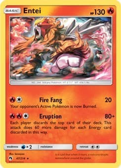 Entei - 47/214 (SM Lost Thunder)