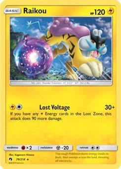 Raikou - 79/214 (SM Lost Thunder)