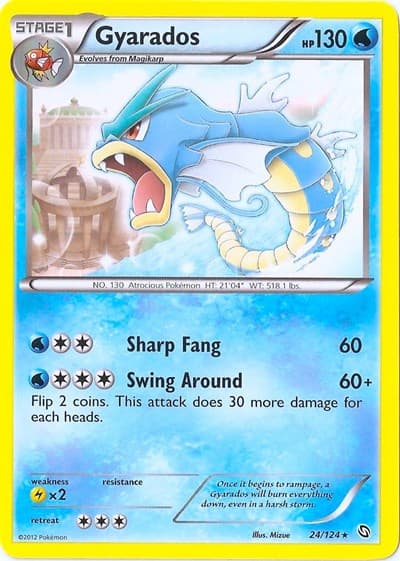 Gyarados - 24/124 (Cosmos Holo)