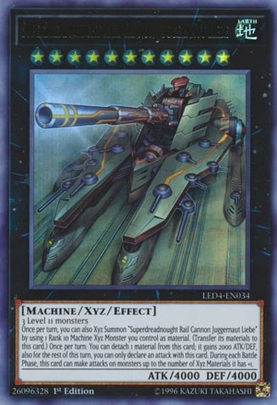 Superdreadnought Rail Cannon Juggernaut Liebe