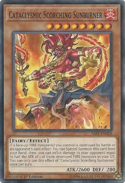 Cataclysmic Scorching Sunburner