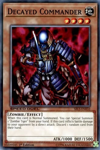 Decayed Commander