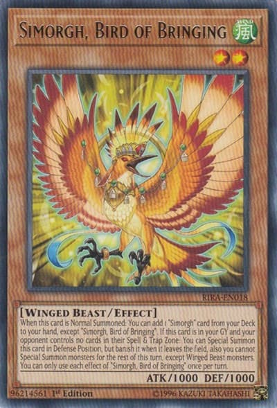 Simorgh, Bird of Bringing