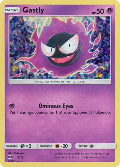 Gastly - 7/12 #007/012