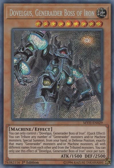 Dovelgus, Generaider Boss of Iron
