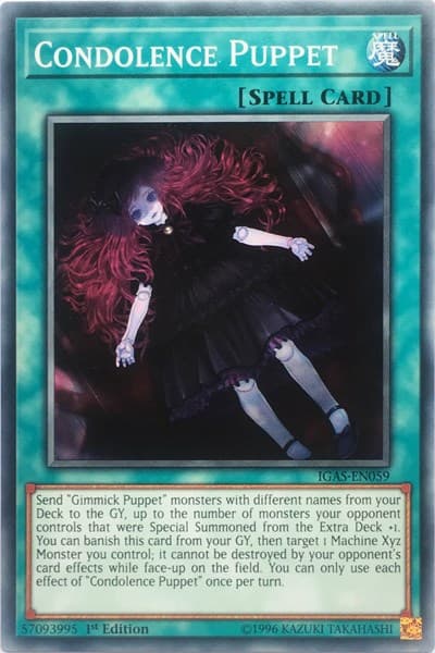 Condolence Puppet