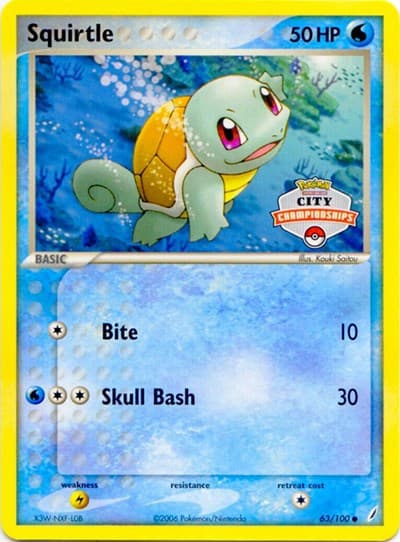 Squirtle - 63/100 (City Championships)