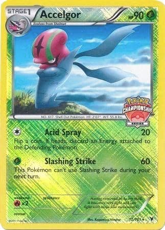 Accelgor - 12/101 (Championship Series)