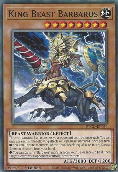 King Beast Barbaros