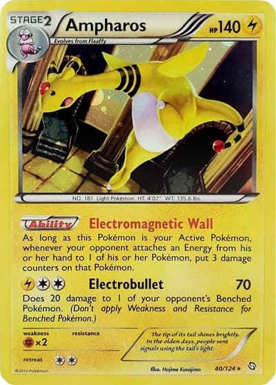 Ampharos - 40/124 (Cosmos Holo)