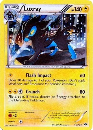 Luxray - 46/99 (Cracked Ice Holo)