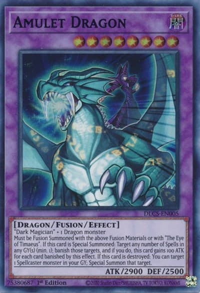 Amulet Dragon (Blue)