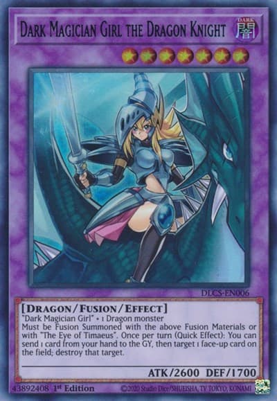Dark Magician Girl the Dragon Knight (Blue)