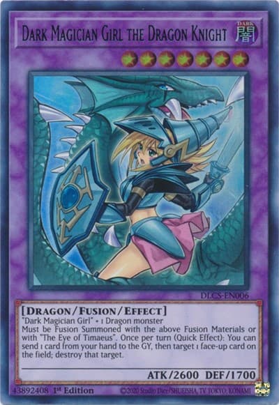 Dark Magician Girl the Dragon Knight (Alternate Art) (Green)