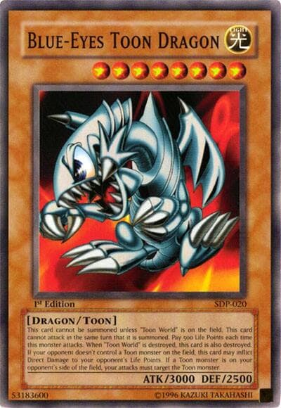 Blue-Eyes Toon Dragon