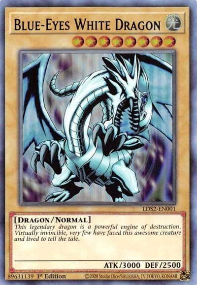 Blue-Eyes White Dragon (Purple)