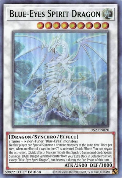 Blue-Eyes Spirit Dragon (Green)