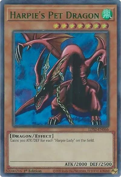 Harpie's Pet Dragon (Green)