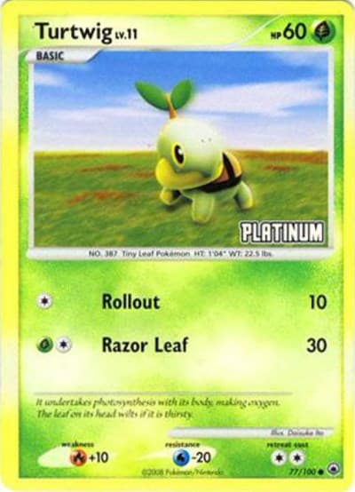 Turtwig - 77/100 [Platinum]