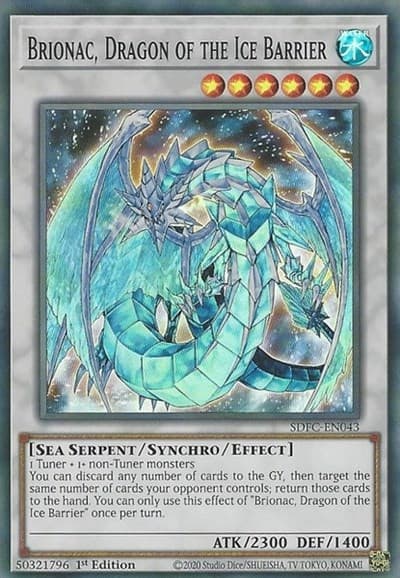 Brionac, Dragon of the Ice Barrier