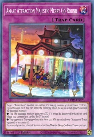 Amaze Attraction Majestic Merry-Go-Round