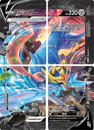 Zacian V-UNION [Set of 4]