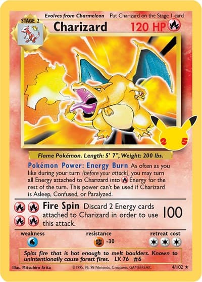 Charizard #4/102