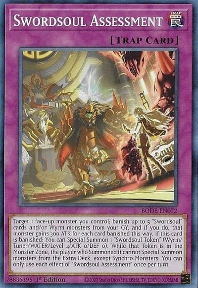 Swordsoul Assessment
