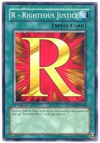 R - Righteous Justice