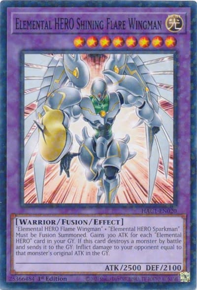 Elemental HERO Shining Flare Wingman (Duel Terminal)