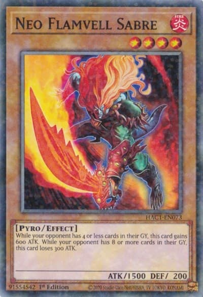 Neo Flamvell Sabre (Duel Terminal)